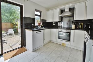 Kitchen with doors out- click for photo gallery